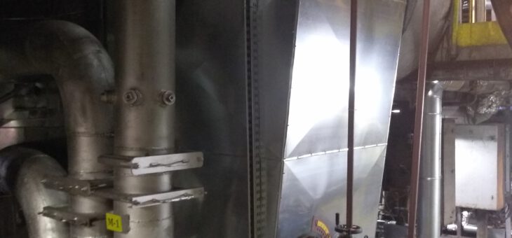 Wykonanie i montaż elementów na potrzeby modernizacji BAT kotła WP-120